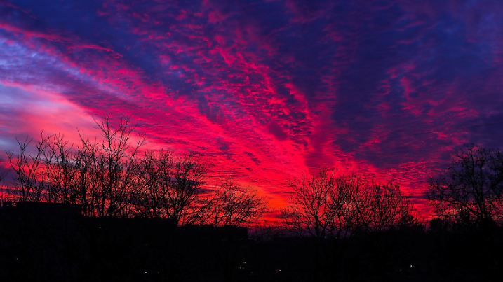 Sunset in Croatia Photo taken on November 23, 2020. shows sunset in Zagreb, Croatia. MarinxTironi/PIXSELL