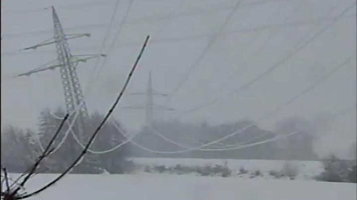 Bild vom Münsterländer Schneechaos 2005