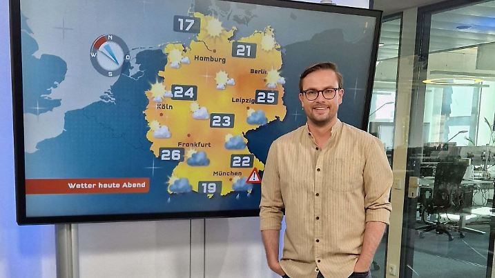 Paul Heger bei RTL -Aktuell