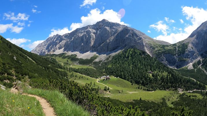 Karwendelgebirge im Jahr 2022