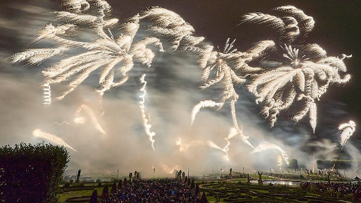 30. Internationaler Feuerwerkswettbewerb im Großen Gartne der Herrenhäuser Gärten. Hannover, 17.09.2022