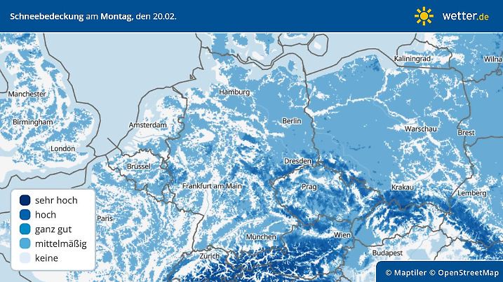 Schneefall an Karneval?
