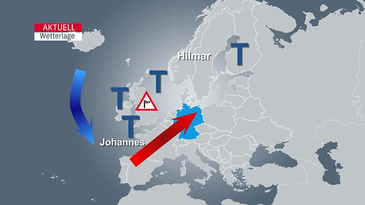 Die aktuelle Wetterlage am Donnerstag, 23.03.2023
