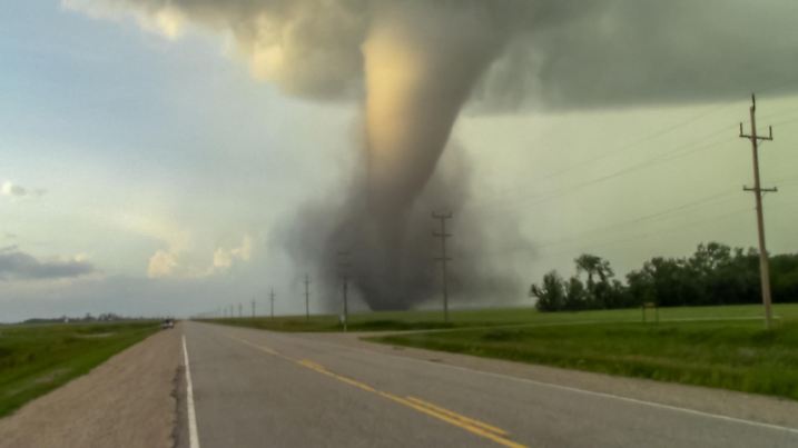 On August 7th 2020 this Deadly EF-3 tornado touched down near the town of Scarth, MB resulting in 2 deaths and property damage to 1 Farm Yard.