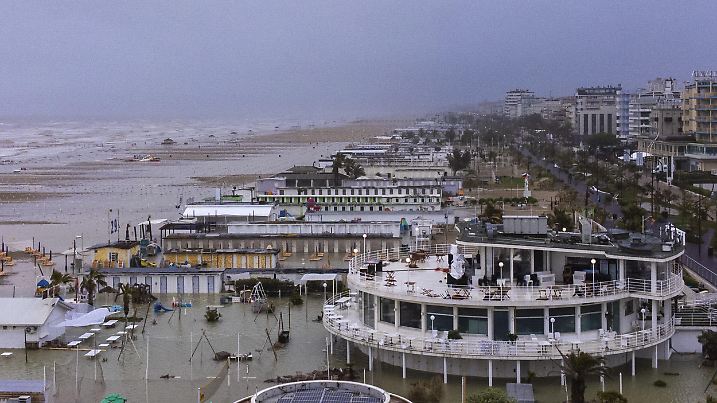 RIMINI - Damage after the flood Editorial Usage Only / action press