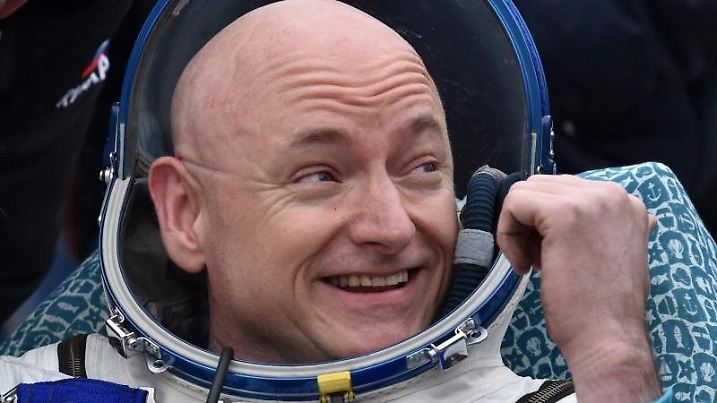 US-Astronaut Scott Kelly hat zusammengezählt mehr Tage im All verbracht als jeder andere Mensch. Foto: Kirill Kudryavtsev/Pool
