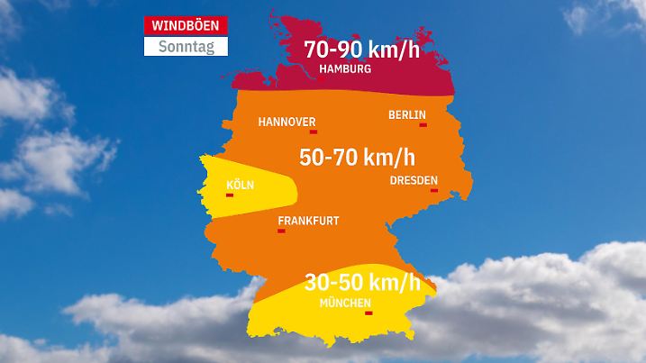 Wind am 2. Juli 2023