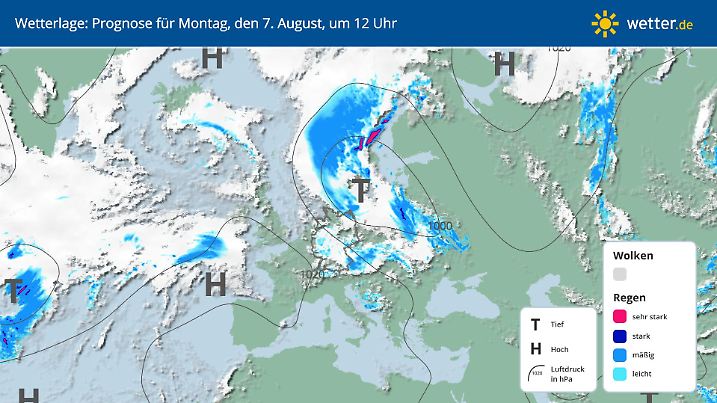 Wetterlage Europa