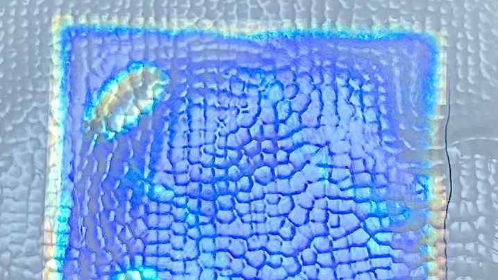 Klimafolie kühlt bei Sonnenlichteinstrahlung