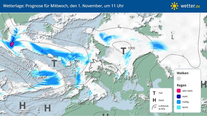 Wetterlage Europa