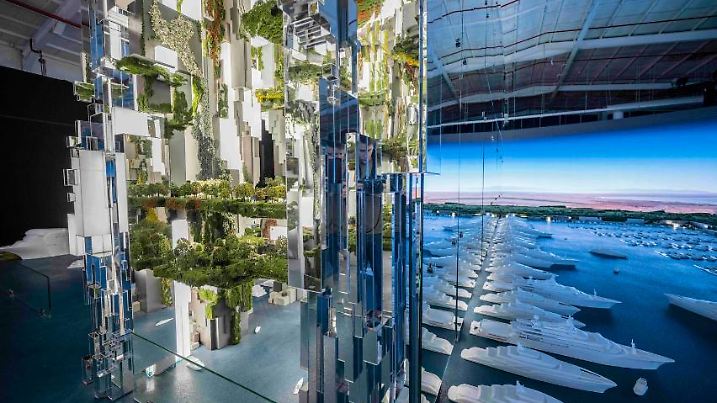 Vision der Zukunft: So könnte Projekt Neom ab 2030 aussehen.