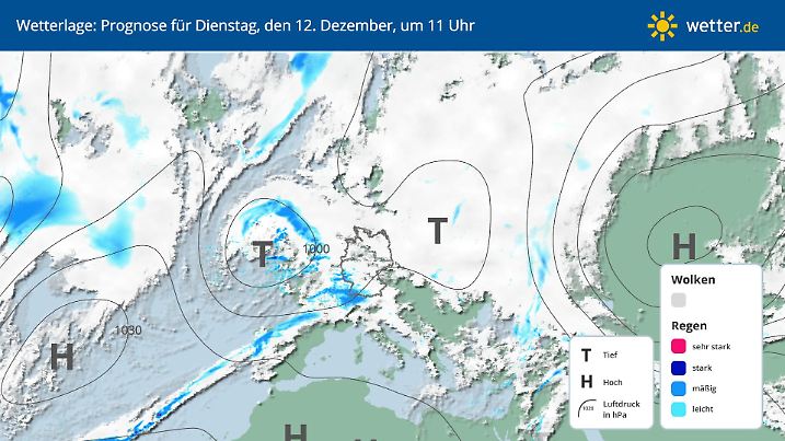 Wetterlage Deutschland und Europa