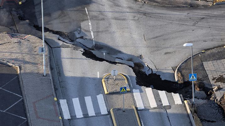 General view of the town of Grindavik, which was evacuated due to volcanic activity, in Iceland, November 17, 2023. REUTERS/Marko Djurica