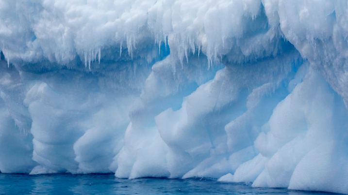 FILE - Ice floats on the Bransfield Strait near the Bernardo O'Higgins Chilean military base in Antarctica, Nov. 23, 2023. A new study suggests that scientists tracking climate change may be underestimating the impacts of rising temperatures. (AP Photo/Jorge Saenz, File)