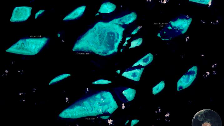 Great Barrier Reef - Bild von Copernicus