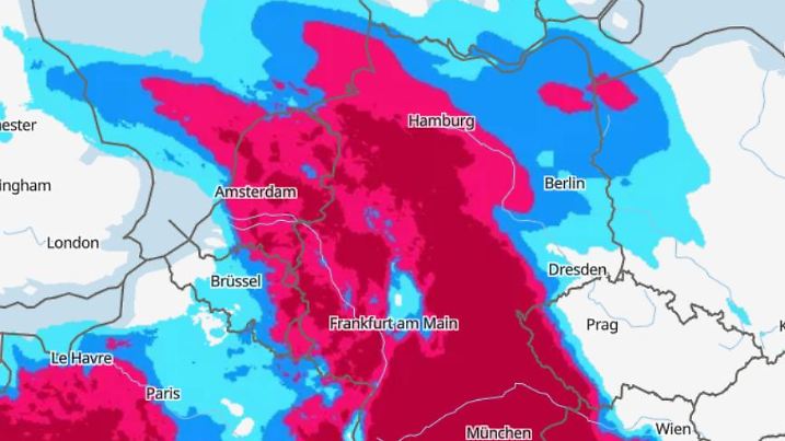 Prognose und Vorhersage der Gewitterwahrscheinlichkeit