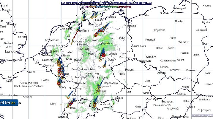 Gewitter- und Stormtracking