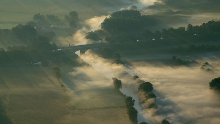 Bildnummer: 53295657  Datum: 21.09.2006  Copyright: imago/Hans Blossey
DEU, Deutschland: Datteln, Lippetal auf der Stadtgrenze zu Olfen, Nebel, Morgennebel über der Lippe, Brücke, Alte Fahrt, ehemaliger Dortmund-Ems-Kanal Germany, DEU: Datteln, Lippe and former Dortmund-Ems-Canal at dawn. kbdig 2006 quer fog Nordrhein-Westfalen river Raumordnung gebiet aerial photo Flussbett North Rhine-Westphalia Stadtplanung Germany regional policy morgens Morgennebel Nebel morning sun Tagesanbruch aerial photography Vogelperspektive DEU mist water way Landschaft Übersicht aerial picture fields Dunst Datteln haze NRW  district Lippe riverside riverbank Felder Binnenschifffahrt x2xDF riverbed Sonnenaufgang sunrise revier  area Wasserstrasse Dortmund-Ems-Kanal  valley  Flusstal Deutschland Ufer overview morning birds eye view aerial view 123luftbild canal Morgensonne Northrhine Westphalia Flussufer Flusslauf Morgen Natur Luftfotografie Ufervegetation inland navigation dawn Kanal Luftbild nature Binnenschifffahrt dunstig course of river landscape Luftaufnahme Fluss Dämmerung

Bildnummer 53295657 Date 21 09 2006 Copyright Imago Hans Blossey DEU Germany Dates Lippetal on the City limits to Olfen Fog Morning fog above the Lip Bridge Old Travel former Dortmund Ems Channel Germany DEU Dates Lip and Former Dortmund Ems Canal AT Dawn Kbdig 2006 horizontal Fog North Rhine Westphalia River Land-use planning Area Aerial Photo Riverbed North Rhine Westphalia Urban planning Germany Regional Policy morning Morning fog Fog Morning Sun Daybreak Aerial Photography birds eye view DEU Crap Water Way Landscape Overview Aerial Picture Fields Vapor Dates HAZE NRW District Lip Riverside river bank Fields Inland waterways  riverbed Sunrise Sunrise Area Area Waterway Dortmund Ems Channel Valley River valley Germany Shore overview Morning Birds Eye View Aerial View 123luftbild Canal Morning sun North Rhine Westphalia Riverbank River run Tomorrow Nature Aerial photography Shore vegetation Domestically Navigation Dawn Channel Luftbild Nature Inland waterways hazy Course of River Landscape Air intake River Dusk 