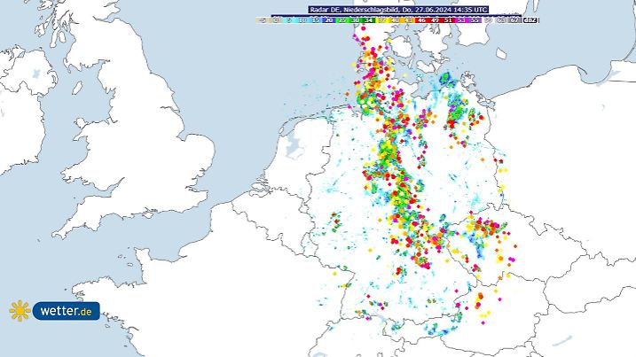 Blitze wetterglobus