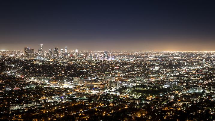 Los Angeles at night