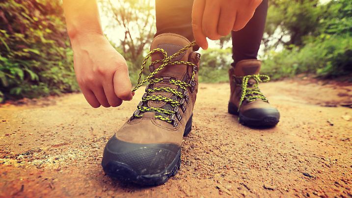 Neue Wanderschuhe: Nicht gleich die große Strecke angehen