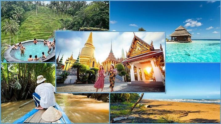 Bali, Vietnam, Thailand, Costa Rica, Malediven
