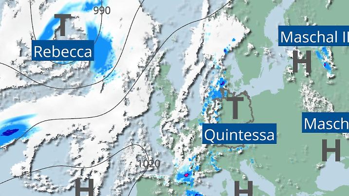 Wetterlage für Deutschland am Mittwoch, 14. August