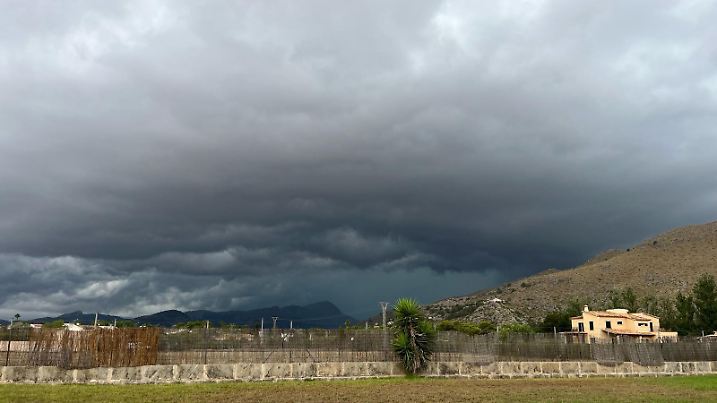 Gewitter und Unwetter auf Mallorca