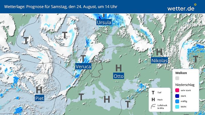 Hoch Otto weiß sich am Samstag lang durchzusetzen.