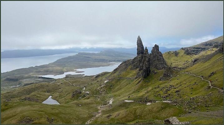 Old Man of Storr in den Schottischen Highlands.