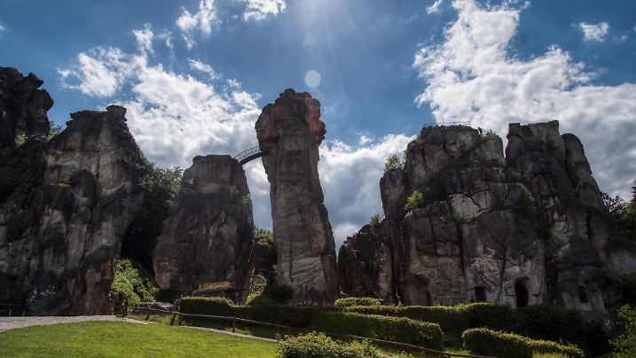 Natur- und Kulturdenkmal Externsteine im Teutoburger Wald