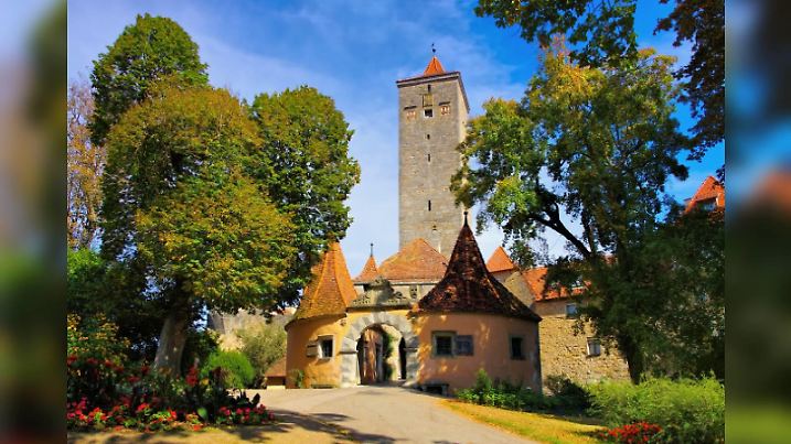 Burgtor Rothenburg ob der Tauber