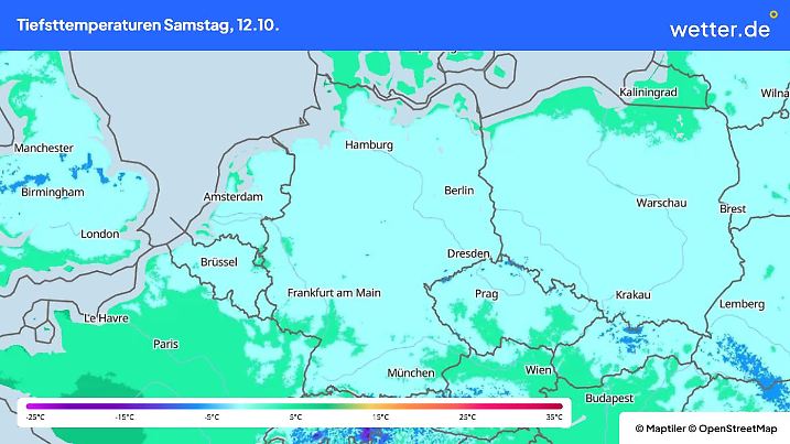 Es wird kalt in Deutschland, wenn das Sturmtief Ex-Kirk mit uns fertig ist.