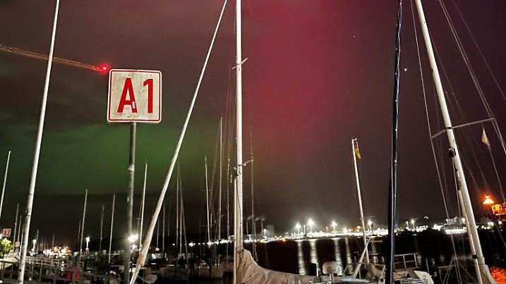 Polarlichter in Kiel