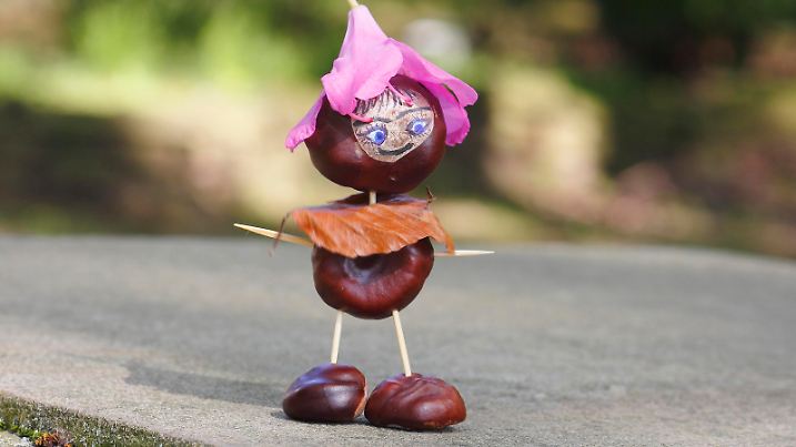 Kastanienfiguren