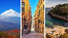 Collage Teneriffa, Malta, Mallorca
