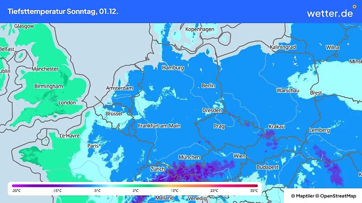 Frostgefahr schickt Deutschland in den meteorologischen Winter 2024/2025