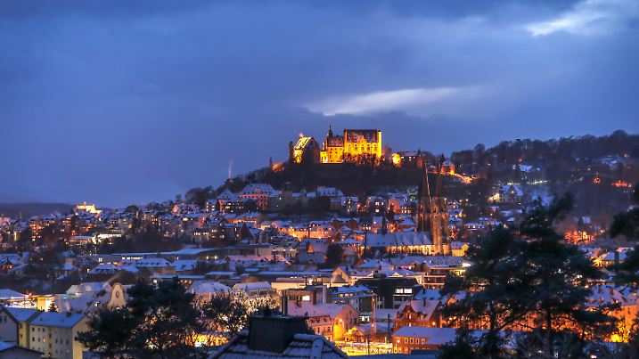 Marburg im Winter