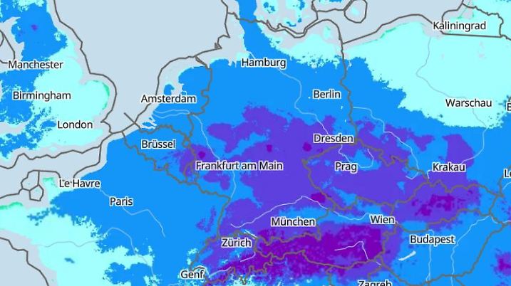 Prognose und Vorhersage Tiefstwerte am 13. Dezember 2024