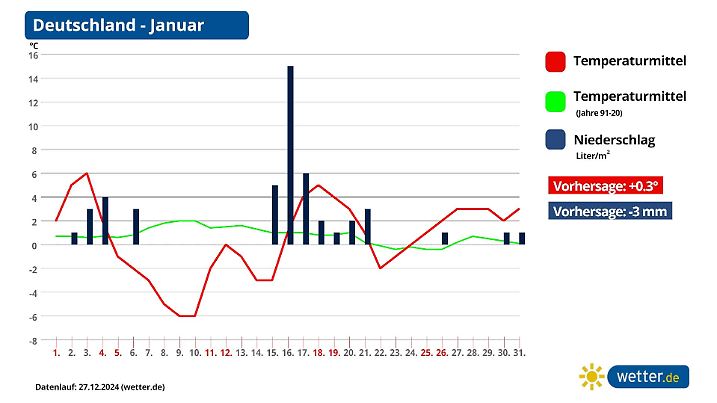 Die aktuelle Januar-Prognose