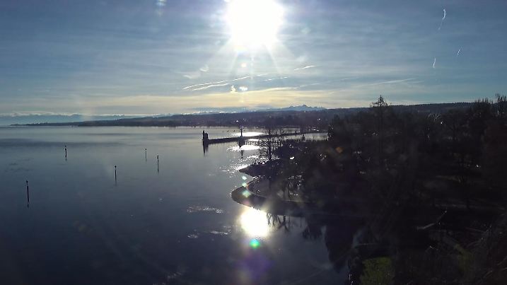 Konstanz mit Sonne