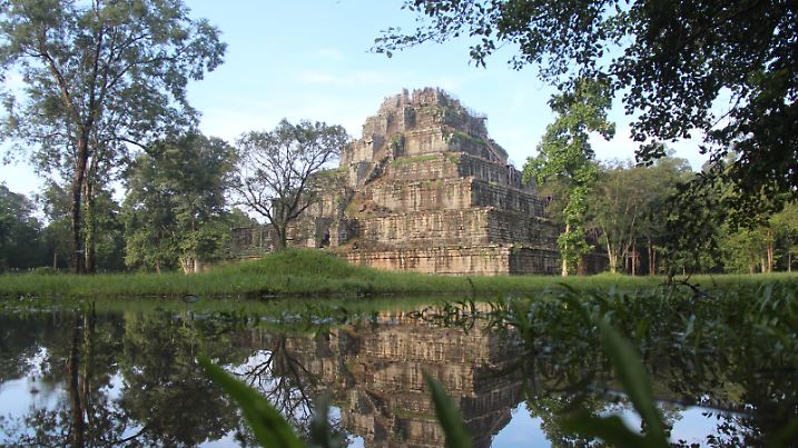 Prasat Thom Tempel in Koh Ker, Kambodscha