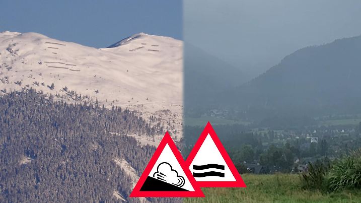 Symbolbild: Atlantiktief plus Mittelmeerfeuchte plus Kaltluft: Am Mittelmeer und in den Alpen steigt dadurch die Lawinen- und Starkregengefahr.