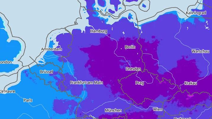 Prognose und Vorhersage Tiefstwerte am 17. Februar 2025
