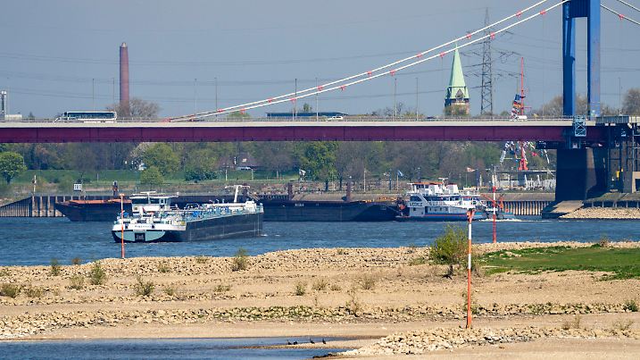Rhein Niedrigwasser