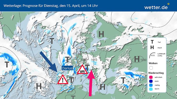 Wetterlage: Unwettergefahr am Mittelmeer
