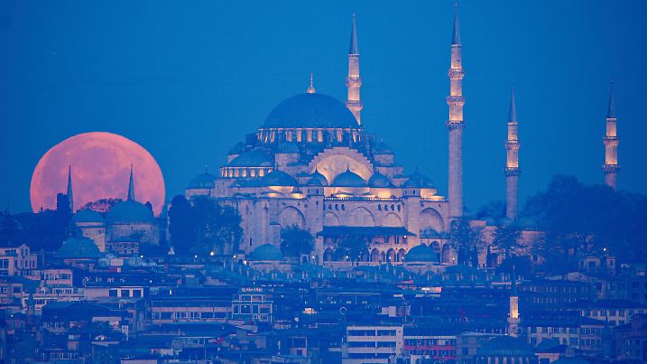 Vollmond in der Türkei