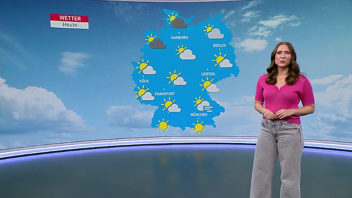 Aktuelle 3-Tage-Wettervorhersage 