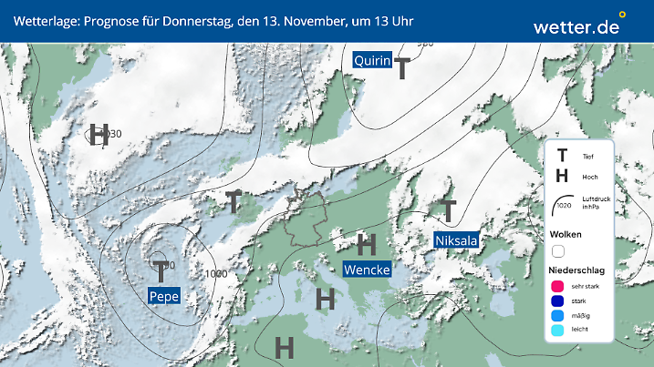 Viel Sonne und der warme Wind aus Südwind bringen ein bisschen Frühling in den November.