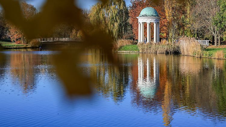 Sonniges Herbstwetter in Sachsen